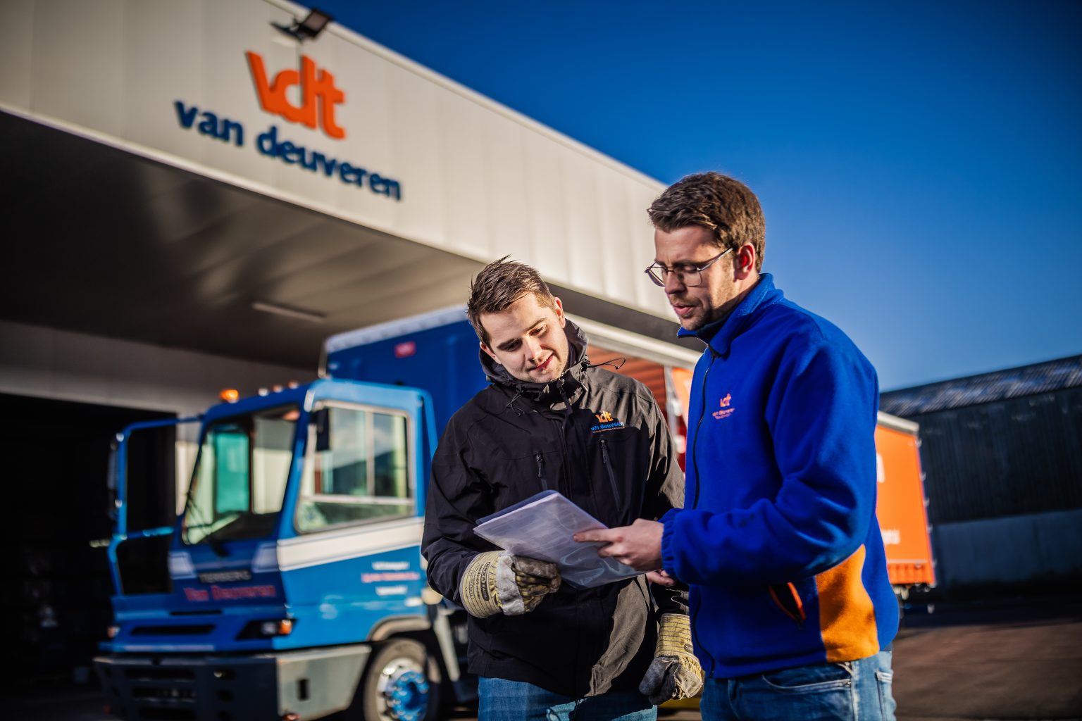 Aan het werk bij Van Deuveren Transport