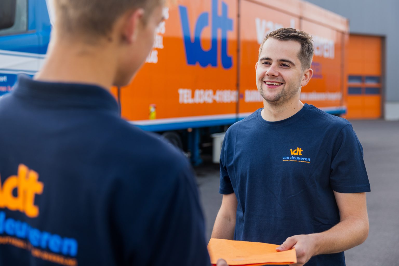 Aan het werk bij Van Deuveren Transport