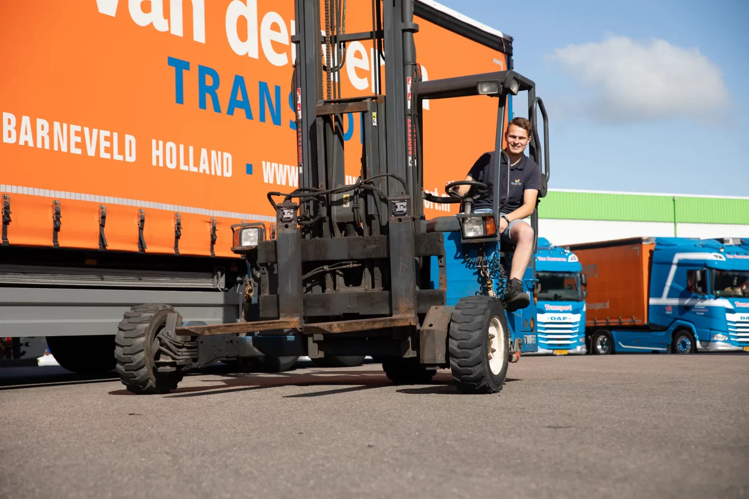 Aan het werk bij Van Deuveren Transport